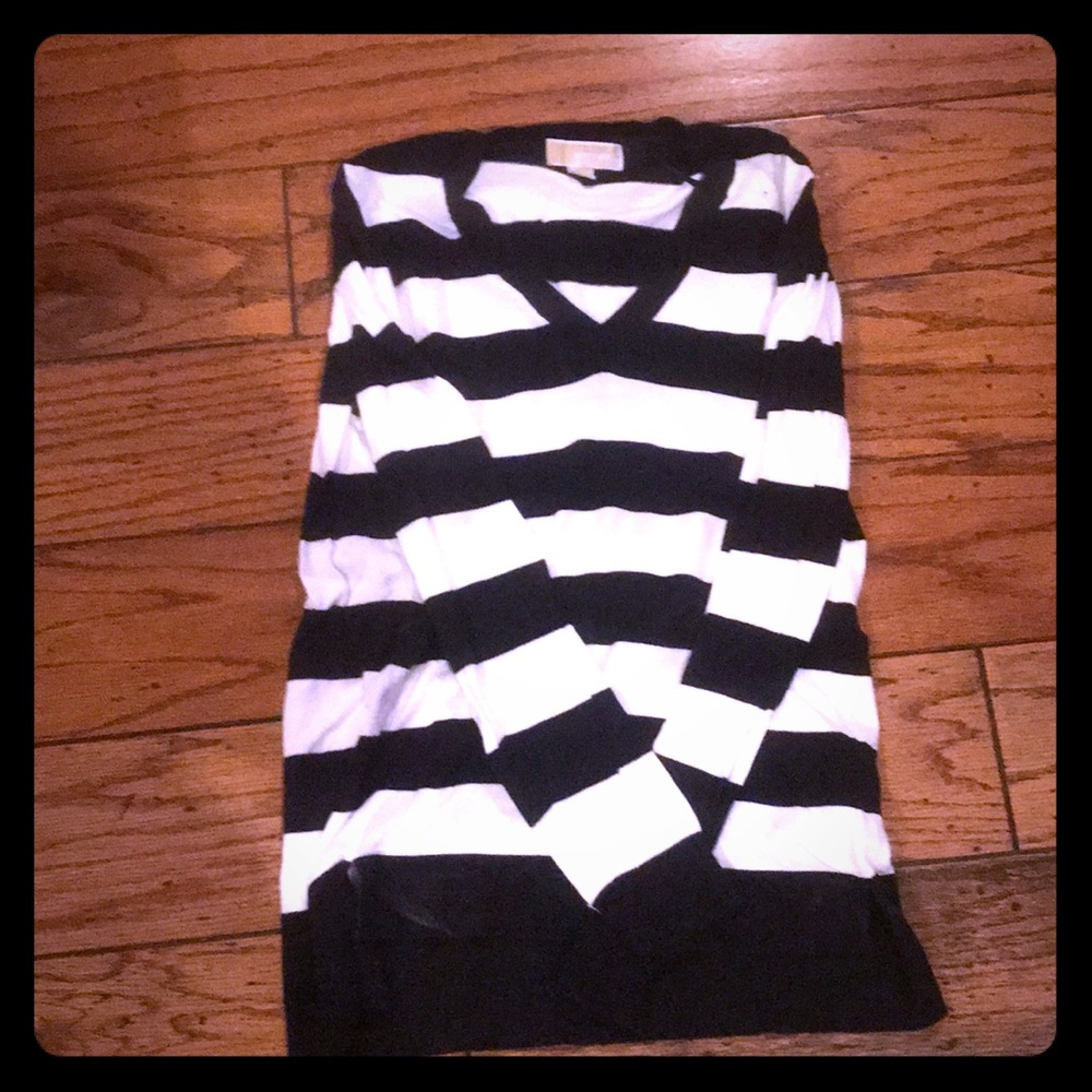 Michael Kota Striped Sweater